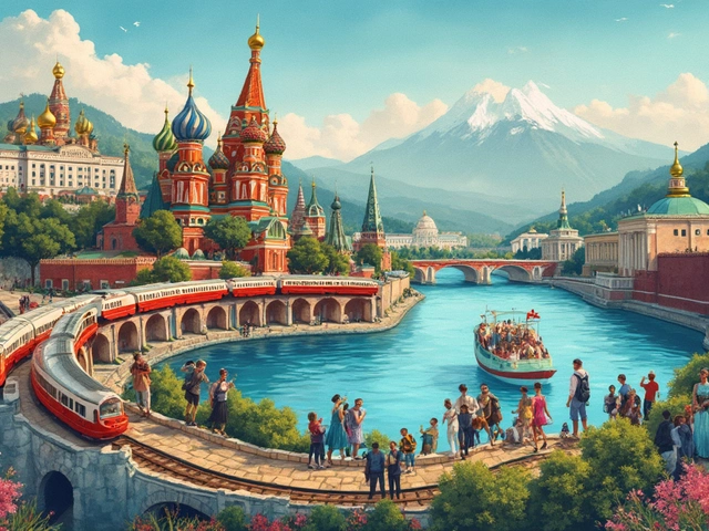 Топ туристических направлений в России: куда едут больше всего