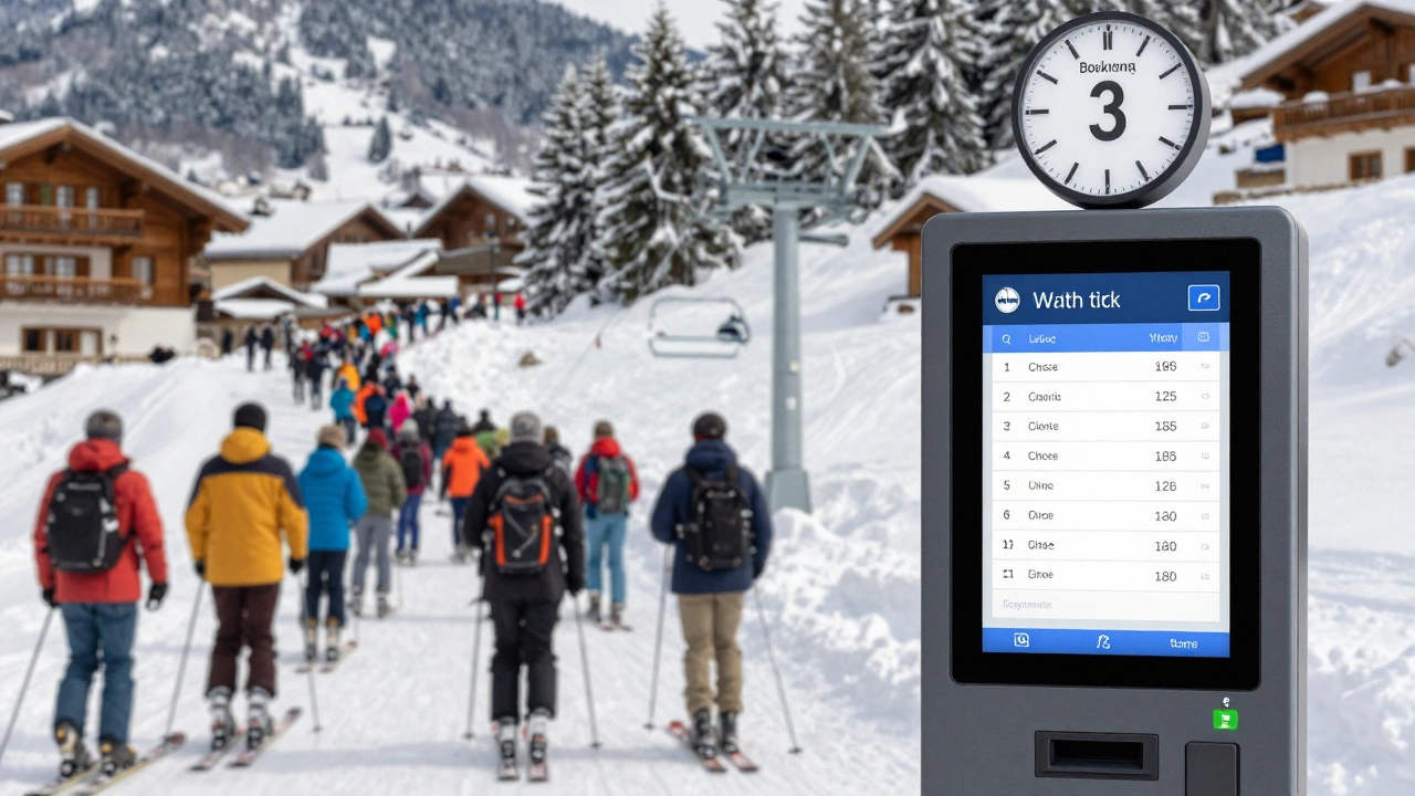 Бесперебойная система бронирования подъемников в Куршевеле 1850 с минимальным временем ожидания.