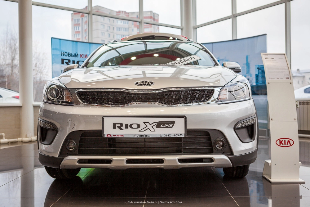 Премьера. Kia Rio X-Line