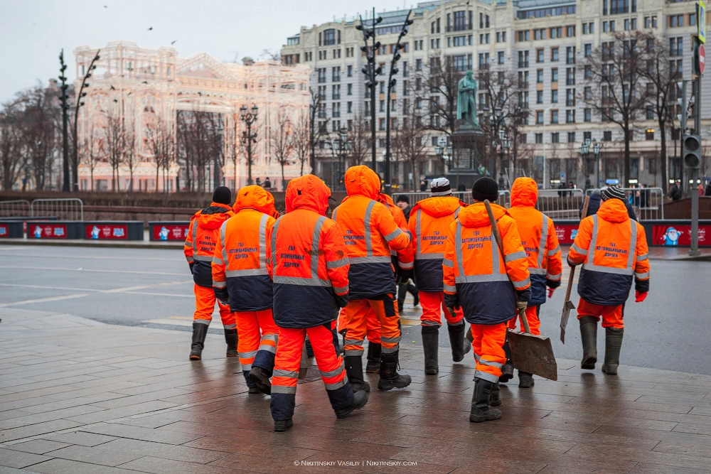 Посленовогодняя Москва