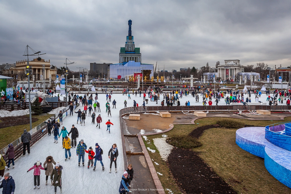 Каток на ВДНХ